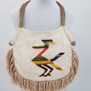 Carpet Bags of American Boho fringe Purse